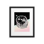 Immersed in Time Framed Art Print Gallery Image 6