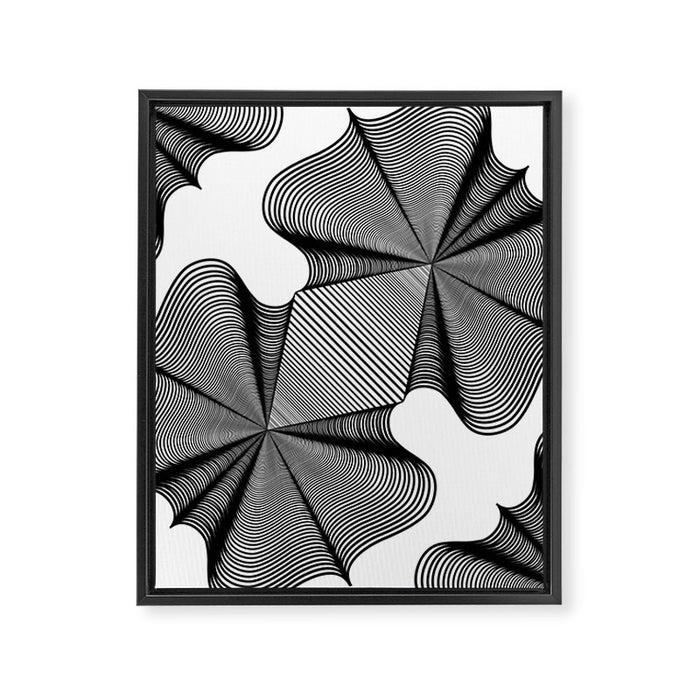In Two Places at Once Framed Canvas Print Gallery Image 1
