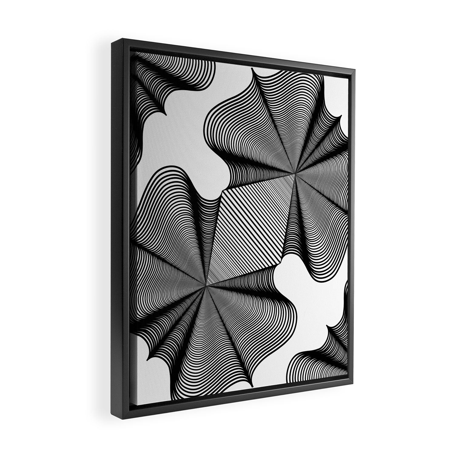 In Two Places at Once Framed Canvas Print Gallery Image 2