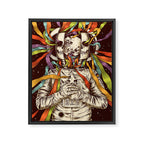 Life from The Darkest Existence Framed Canvas Print Gallery Image 8