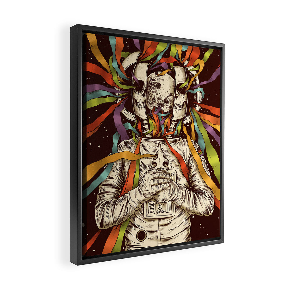 Life from The Darkest Existence Framed Canvas Print Gallery Image 2
