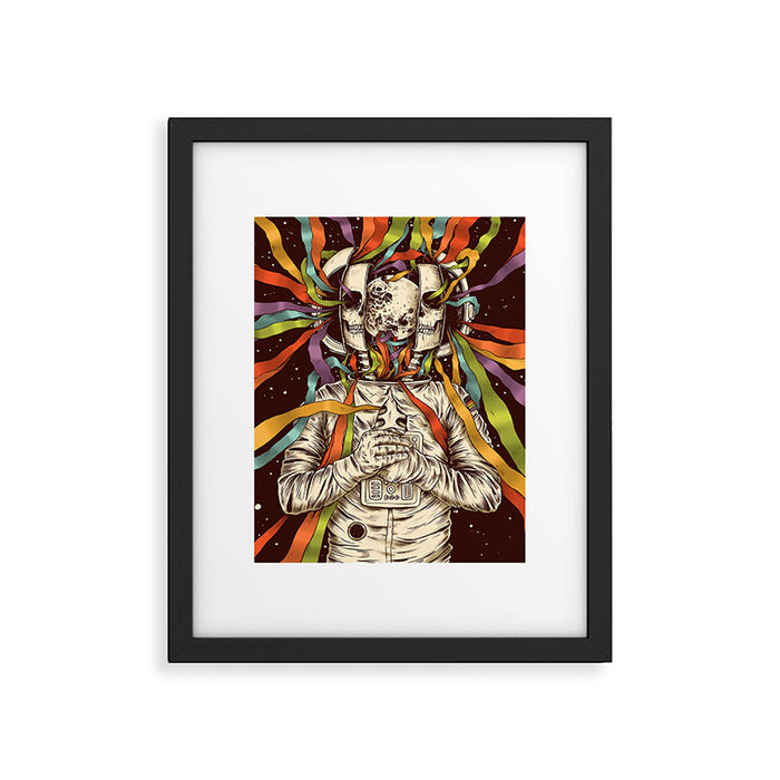 Life from The Darkest Existence Framed Art Print Gallery Image 1