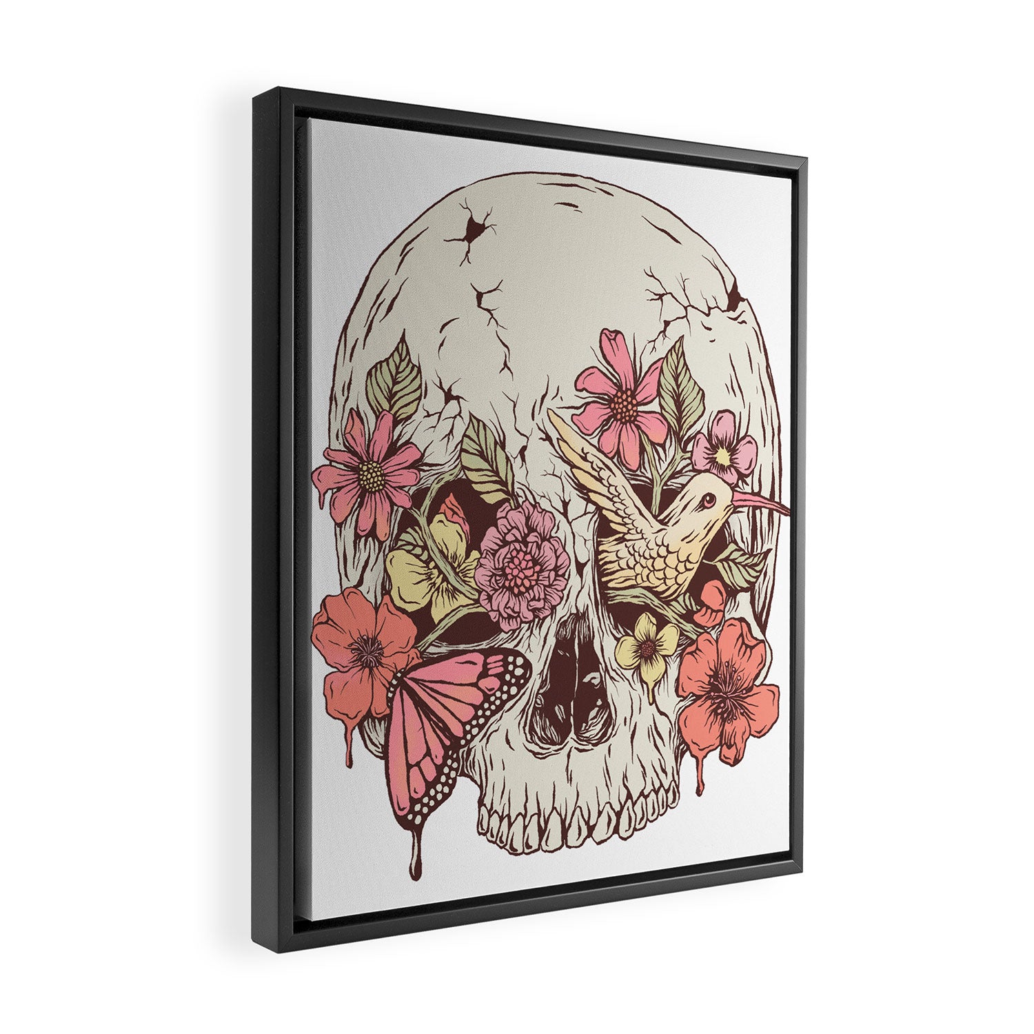 Life in Your Eyes Framed Canvas Print Gallery Image 2