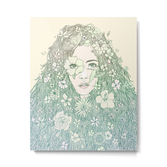 Life is Growing On Me Metal Print Gallery Image 1