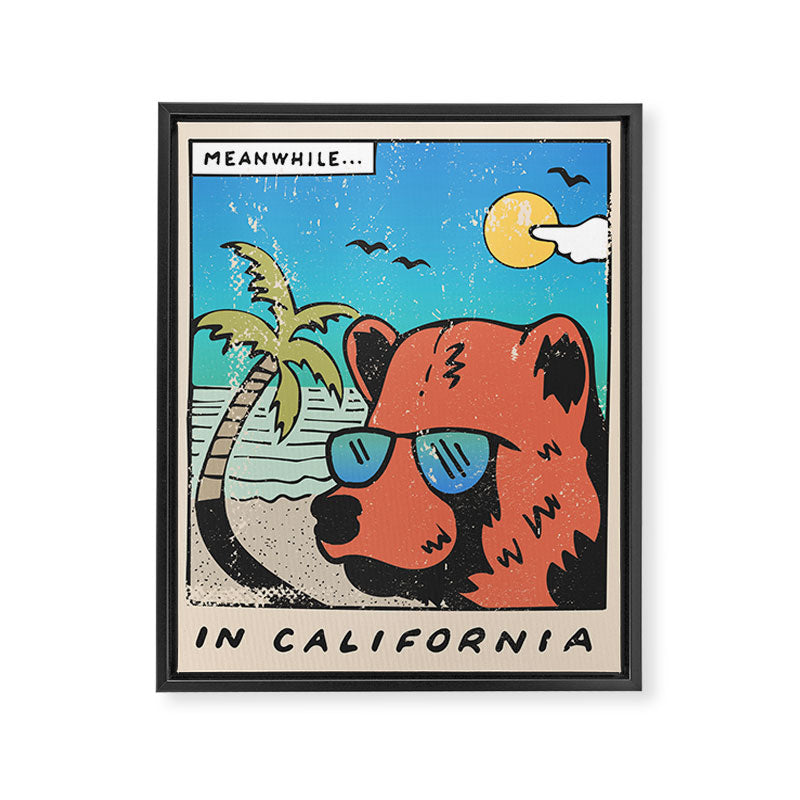 Meanwhile Framed Canvas Print Gallery Image 6