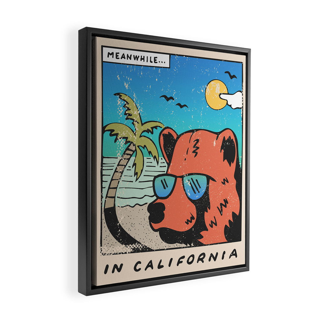 Meanwhile Framed Canvas Print Gallery Image 2