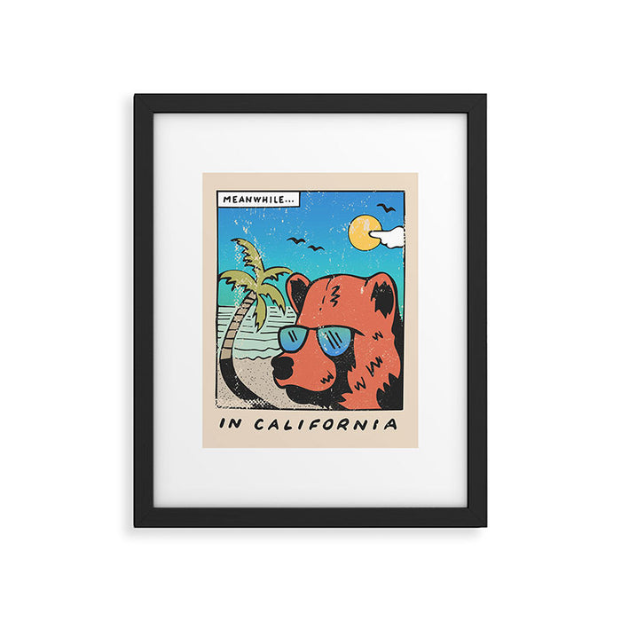 Meanwhile Framed Art Print Gallery Image 1