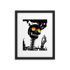 One with the Universe (Existential Diffusion) Framed Art Print Gallery Image 6