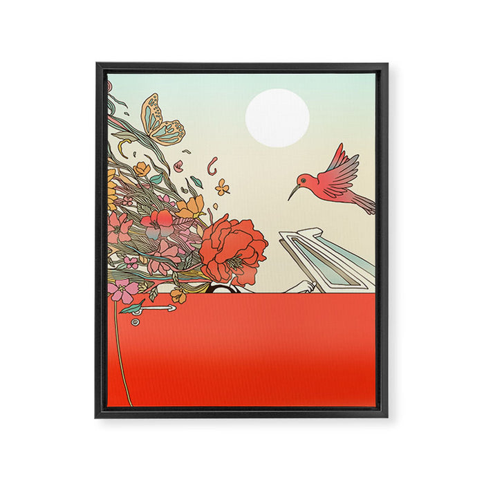 Passing Existence Framed Canvas Print Gallery Image 1