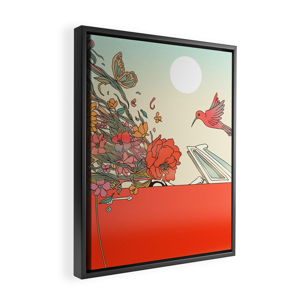 Passing Existence Framed Canvas Print Gallery Image 2
