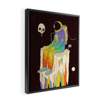 Ponder Until You Lose Yourself Framed Canvas Print Gallery Image 2