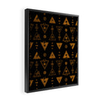Seeing (Dark) Framed Canvas Print Gallery Image 2