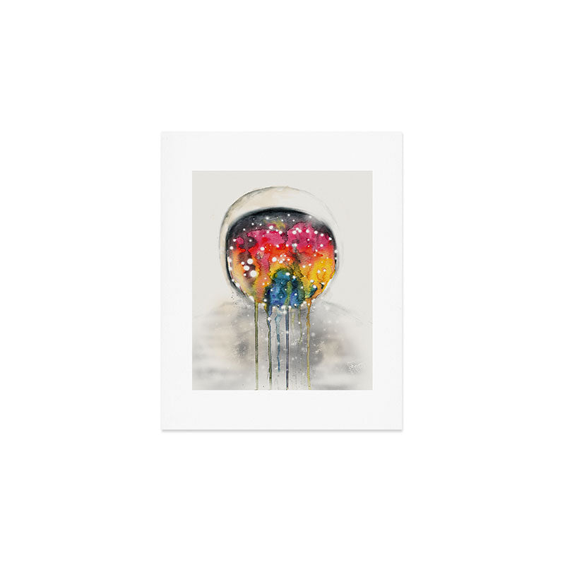 Somewhere in Space, I'm Dreaming Art Print Gallery Image 1