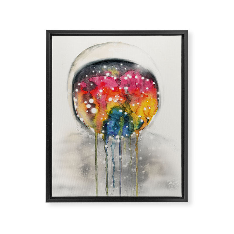 Somewhere in Space, I'm Dreaming Framed Canvas Print Gallery Image 6