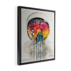 Somewhere in Space, I'm Dreaming Framed Canvas Print Gallery Image 2