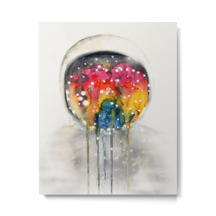 Somewhere in Space, I'm Dreaming Metal Print Gallery Image 1