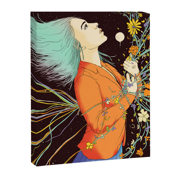 Stabbed in the Back and Still Blooming Canvas Print Gallery Image 1