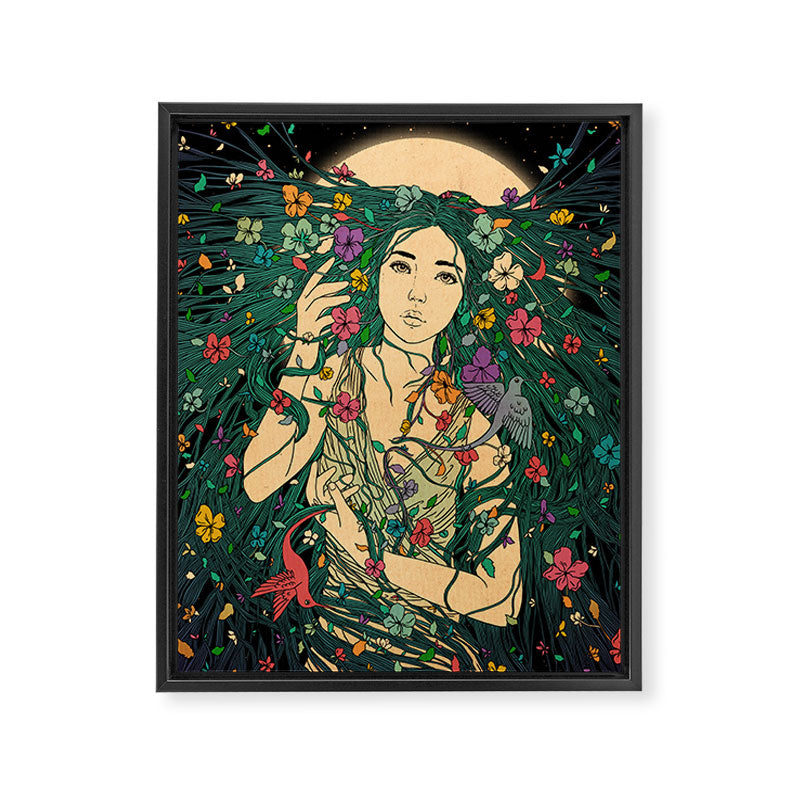 Tangled Up in Life Framed Canvas Print Gallery Image 8
