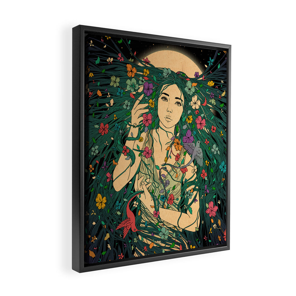 Tangled Up in Life Framed Canvas Print Gallery Image 2