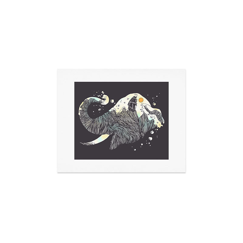 The Grey Gust and the Savage Sea Art Print Gallery Image 1