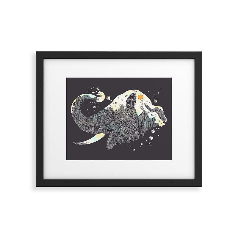 The Grey Gust and the Savage Sea Framed Art Print Gallery Image 5
