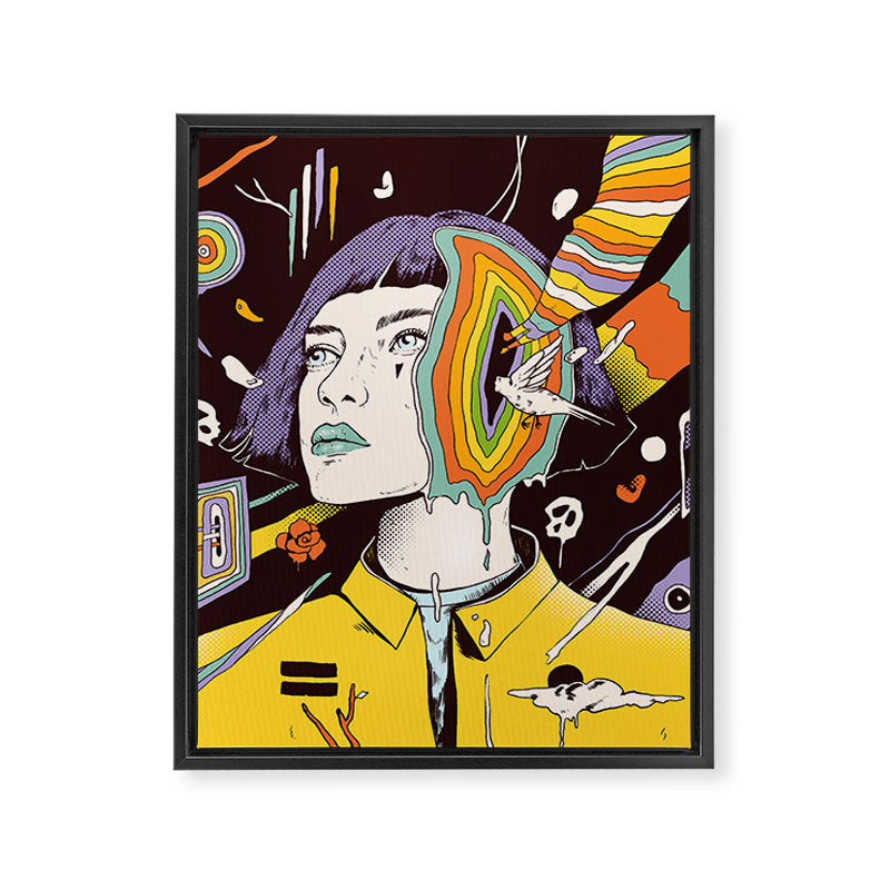 The Overthinker Framed Canvas Print Gallery Image 8
