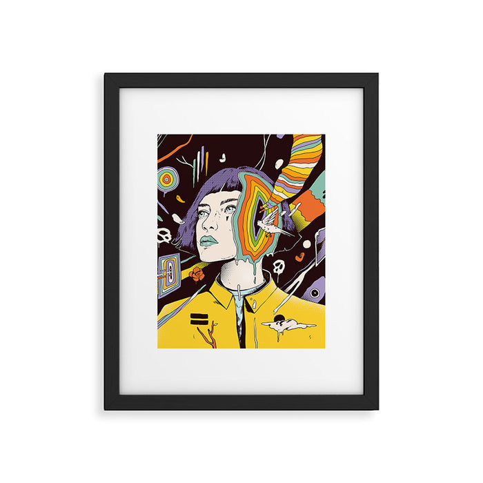 The Overthinker Framed Art Print Gallery Image 1