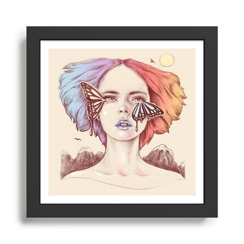 Watching the Life I Borrowed Framed Art Print Gallery Image 1