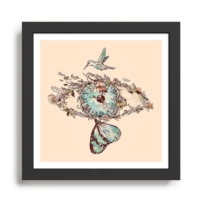 Watching the Passage of Time Framed Art Print Gallery Image 1