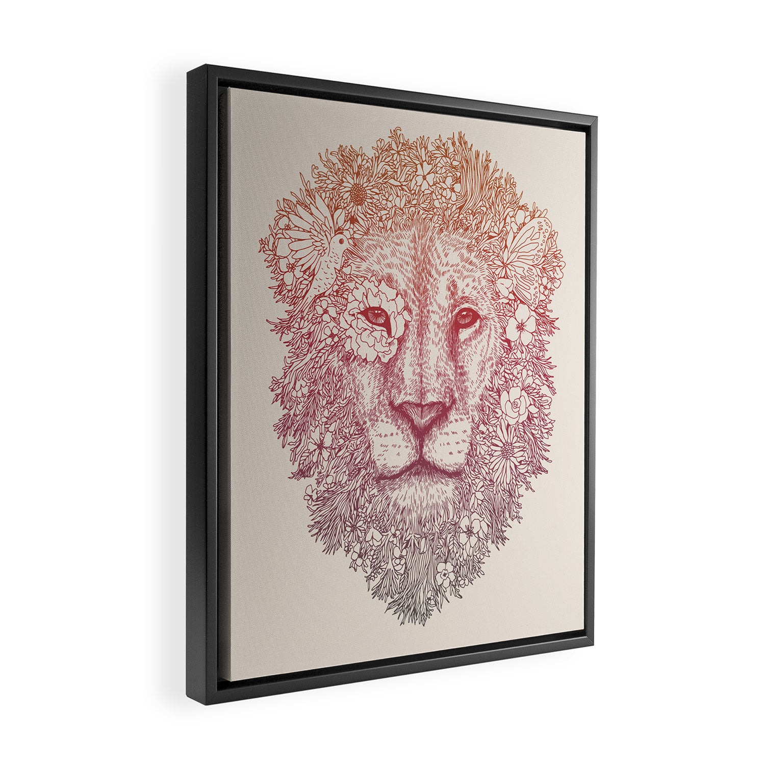 Wildly Beautiful Framed Canvas Print Gallery Image 2