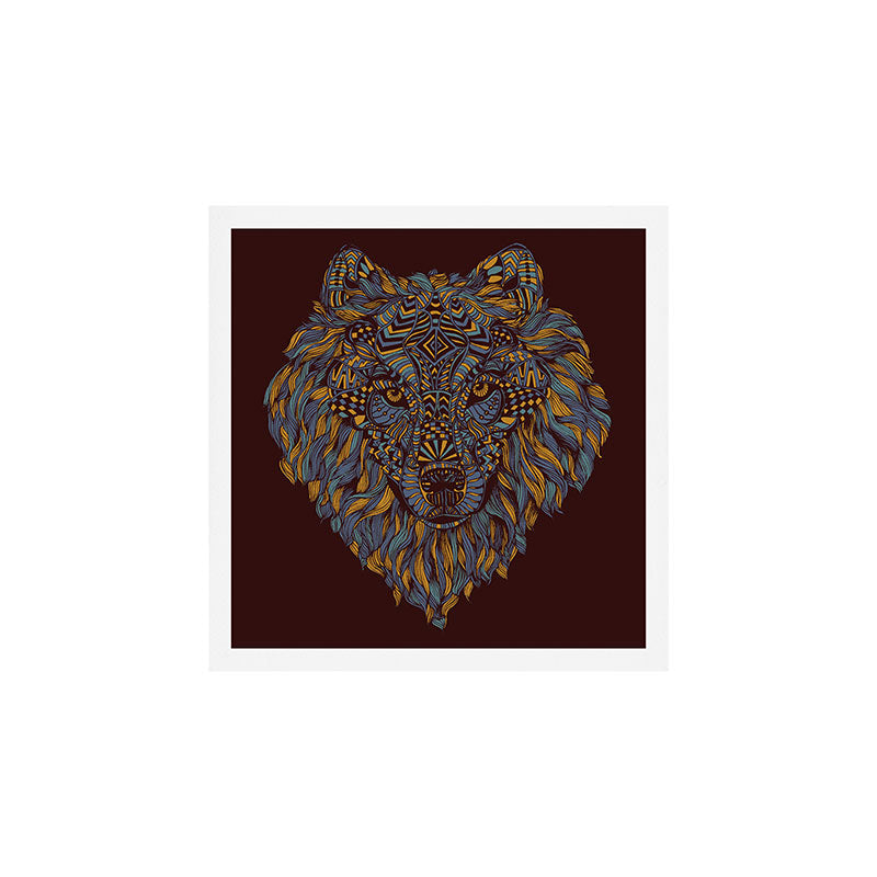 Wolf (Lone) 2.0 Art Print Gallery Image 1