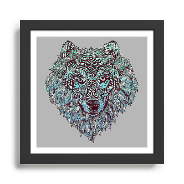 Wolf (Lone) Framed Art Print Gallery Image 1
