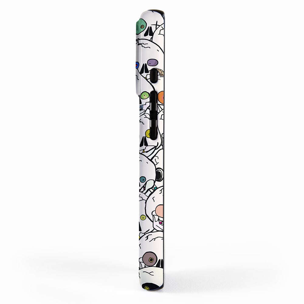 Cute Tiny Skulls iPhone Case Gallery Image 2