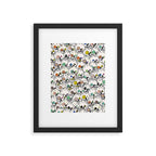 Cute Tiny Skulls Framed Art Print Gallery Image 6