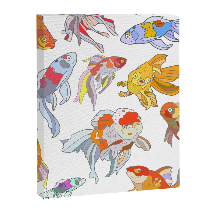 FISH FISH FISH Canvas Print Gallery Image 1