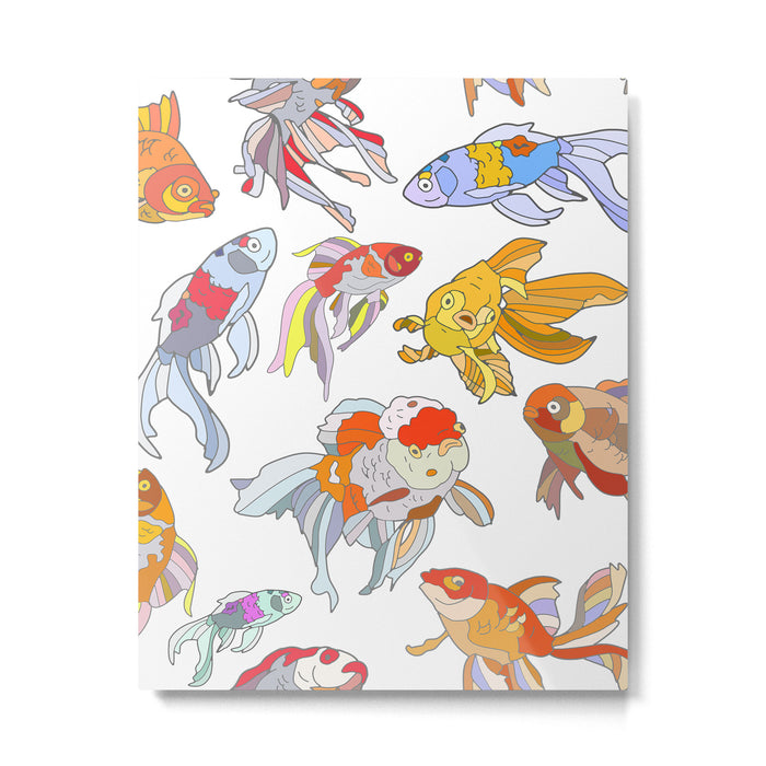 FISH FISH FISH Metal Print Gallery Image 1