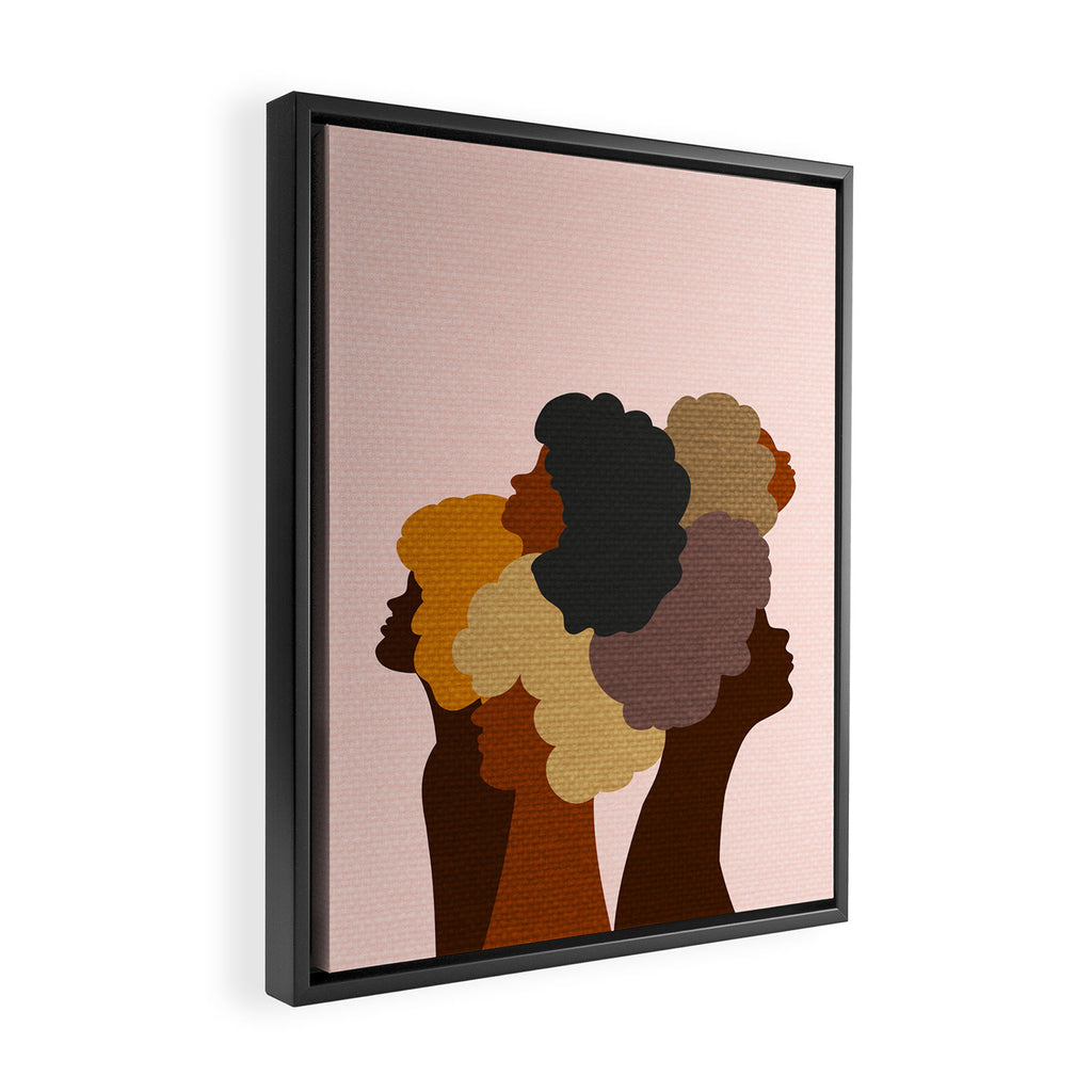 Flawless Framed Canvas Print Gallery Image 2