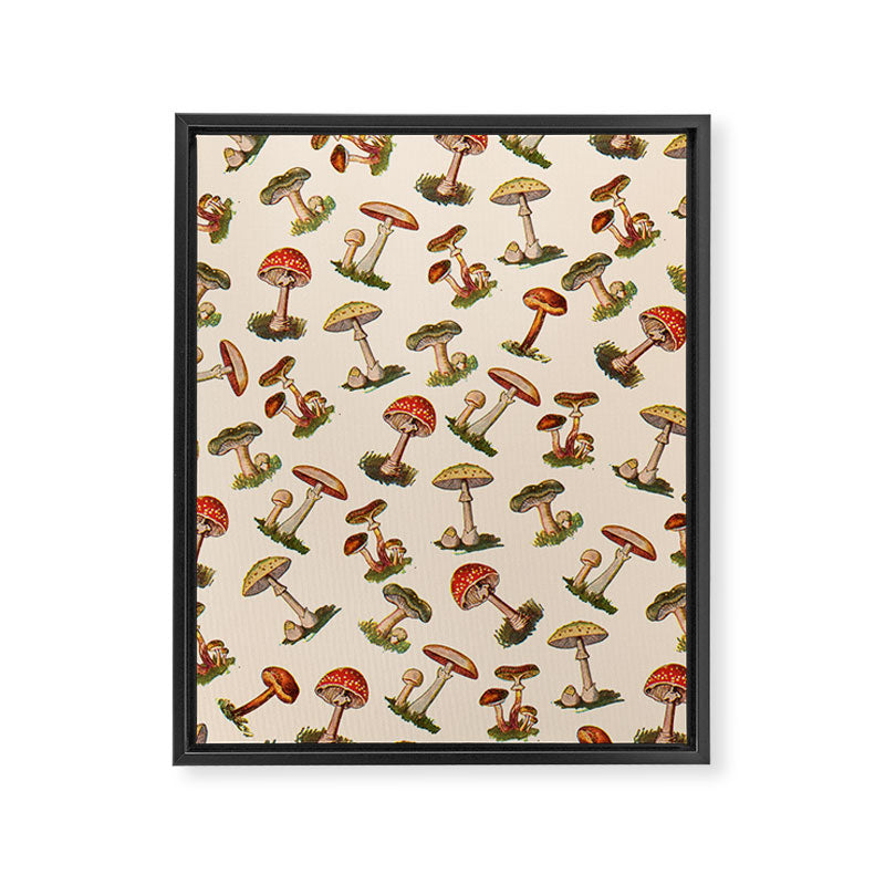 Magical Mushrooms Framed Canvas Print Gallery Image 8