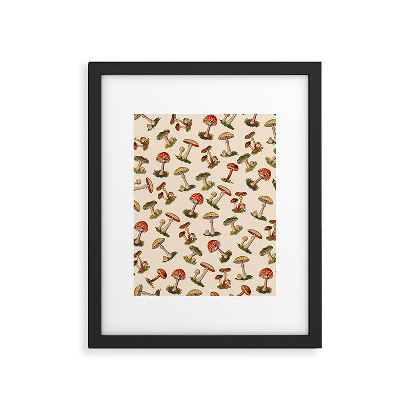 Magical Mushrooms Framed Art Print Gallery Image 6