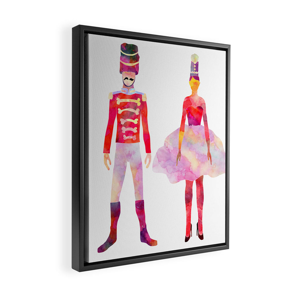 Nutcracker Ballet Framed Canvas Print Gallery Image 2