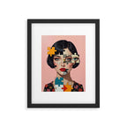 Puzzle Girl Lulu Framed Art Print Gallery Image 6