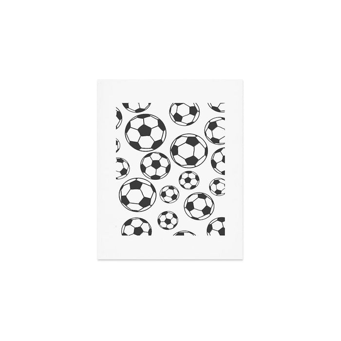 Soccer Balls Art Print Gallery Image 1