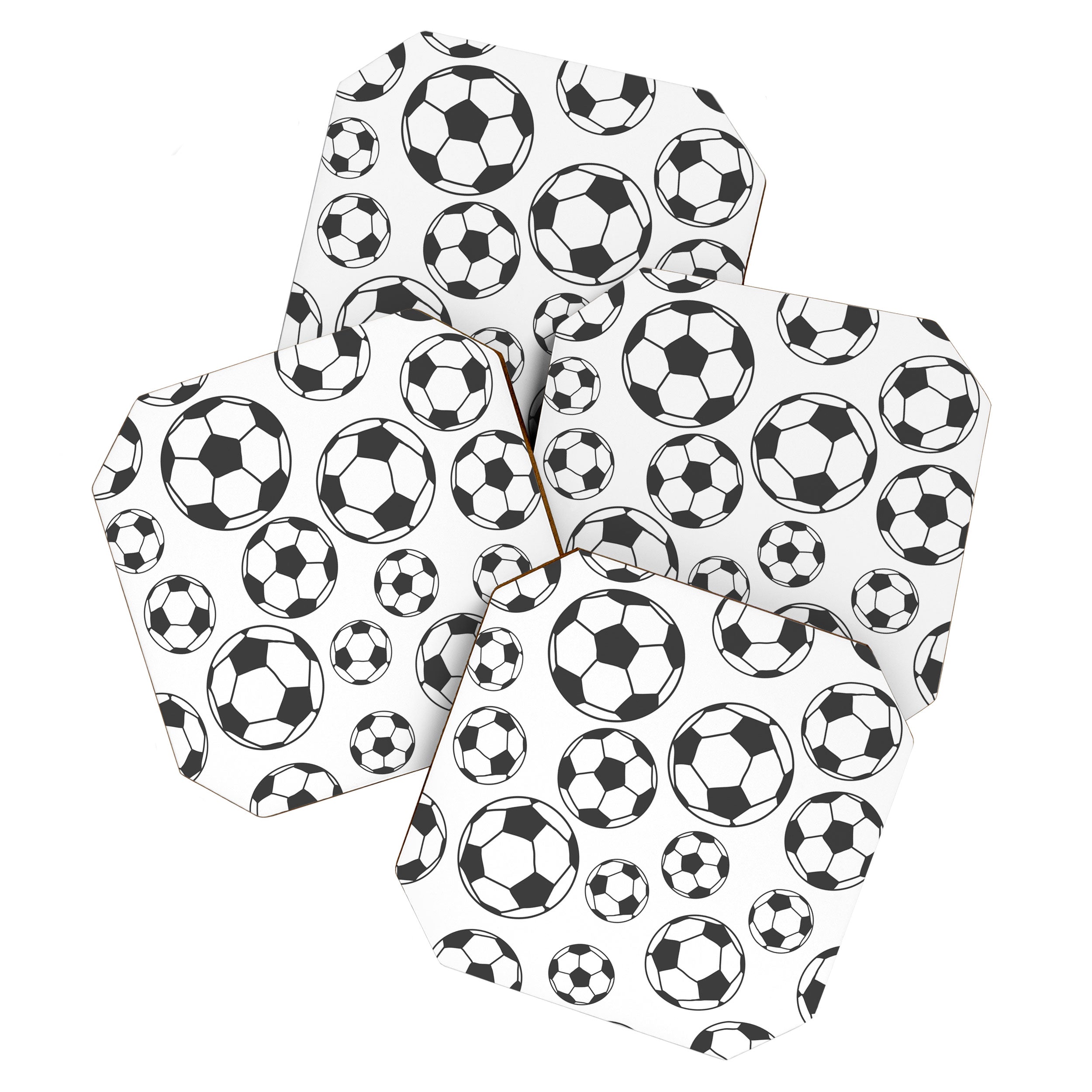 Soccer Balls Coaster Gallery Image 1