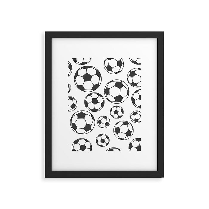 Soccer Balls Framed Art Print Gallery Image 1