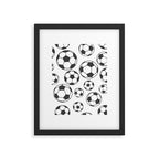 Soccer Balls Framed Art Print Gallery Image 6