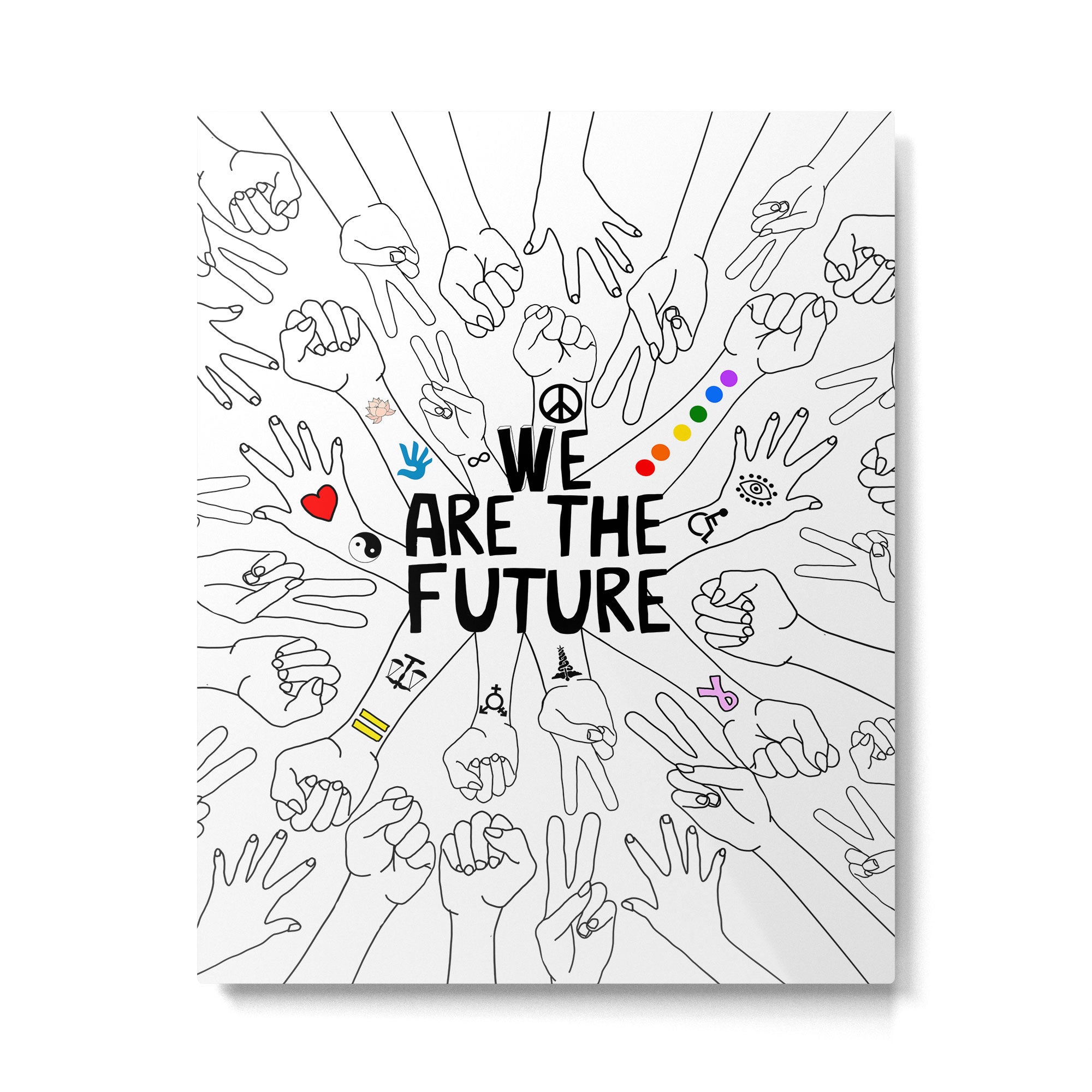 We Are The Future Tattoos Part 1 Metal Print Gallery Image 6