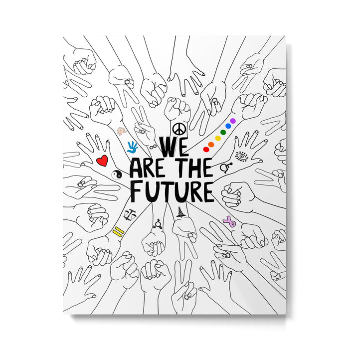 We Are The Future Tattoos Part 1 Metal Print Gallery Image 1