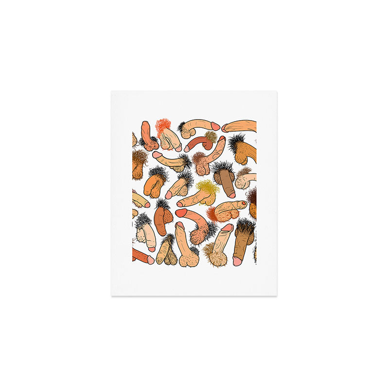 Weenies Peens Schlongs  Art Print Gallery Image 1