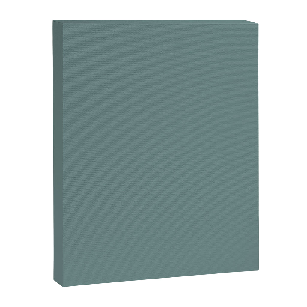 AEGEAN TEAL Dusty Solid Color Plain Neutral Earthy Tone  Canvas Print Gallery Image 8