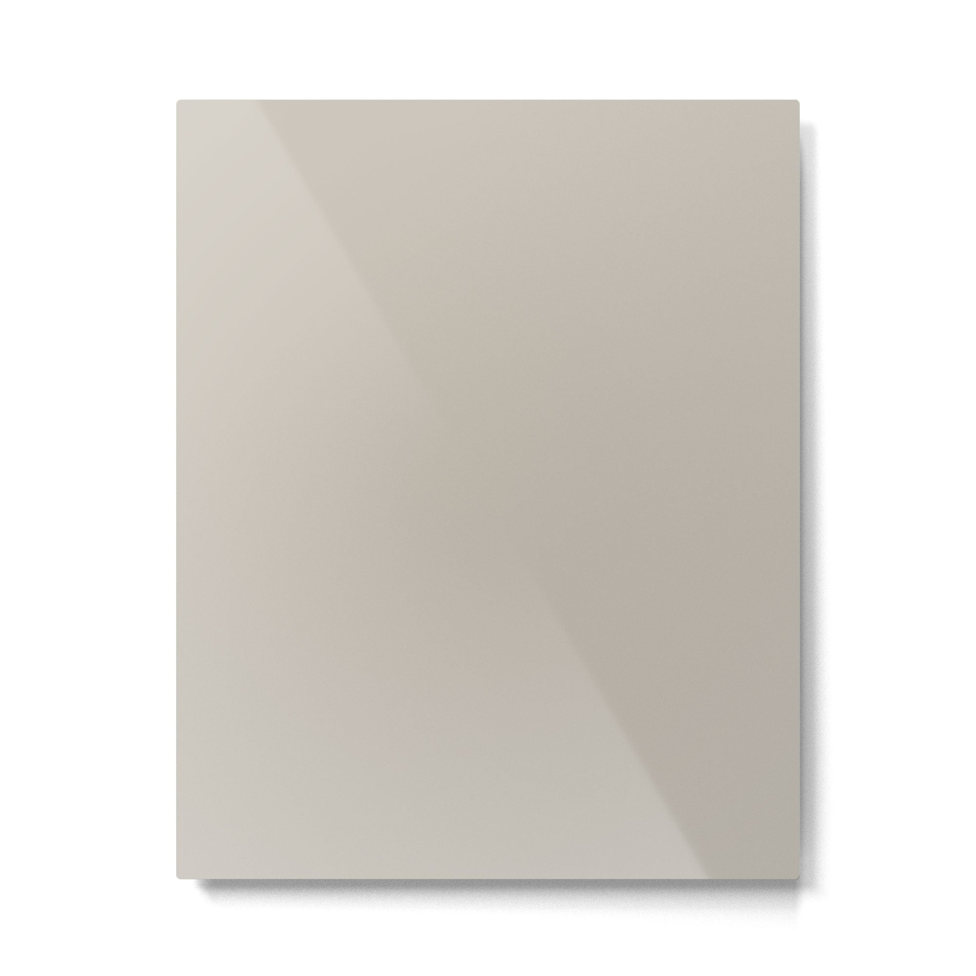 Agreeable Gray light neutral solid color  Metal Print Gallery Image 6